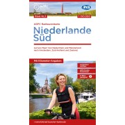 NL 2 Cykelkarta Nederländerna Södra